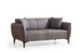 Atelier Del Sofa Belissimo - Sofá de 2 Plazas Gris Oscuro